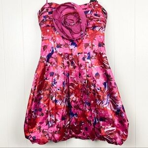 BCBGMaxazria | Bubble Hem Begonia Mini Dress